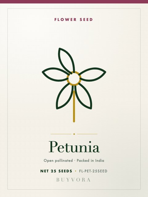 Petunia Seeds 25 Seeds