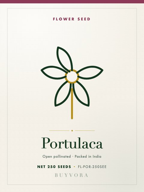 Portulaca Seeds 250 Seeds