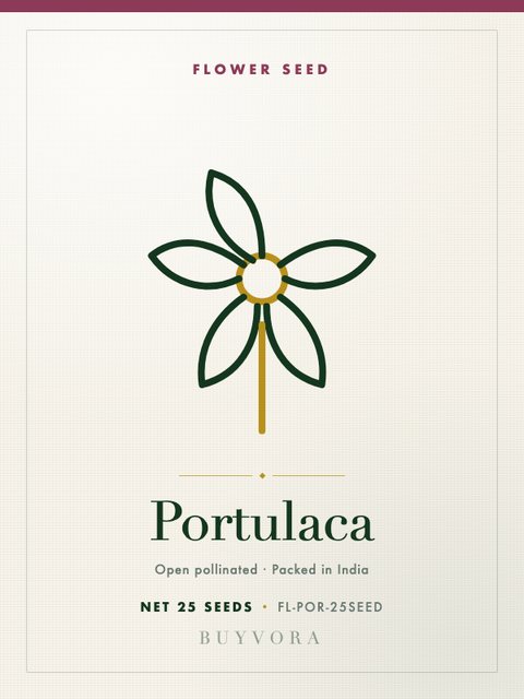 Portulaca Seeds 25 Seeds