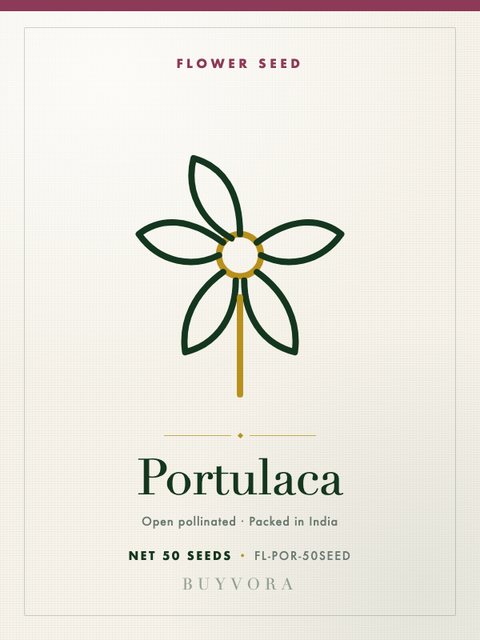 Portulaca Seeds 50 Seeds