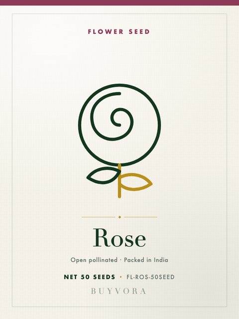 Rose Seeds 50 Seeds