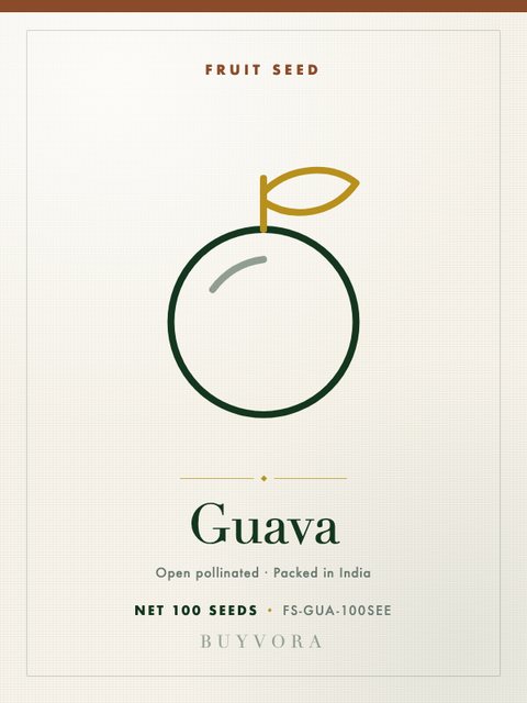 Guava Seeds 100 Seeds