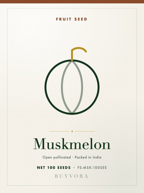 Muskmelon Seeds 100 Seeds