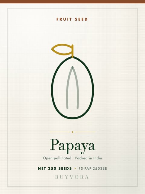 Papaya Seeds 250 Seeds