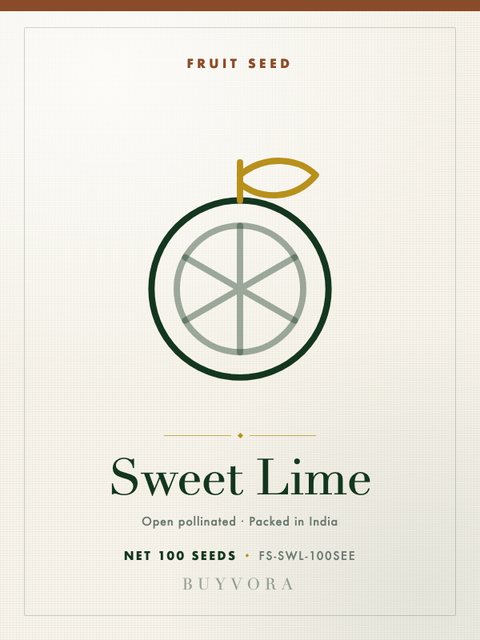 Sweet Lime Seeds 100 Seeds