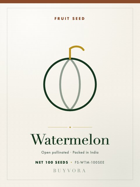 Watermelon Seeds 100 Seeds