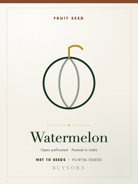 Watermelon Seeds 10 Seeds
