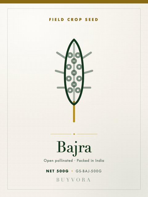Bajra Seeds 500g