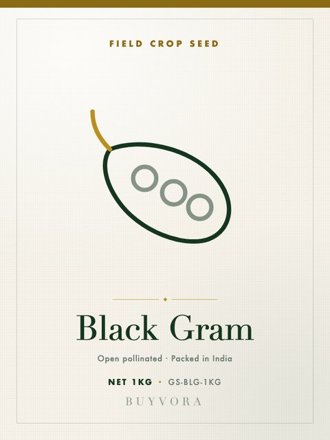 Black Gram Seeds 1kg