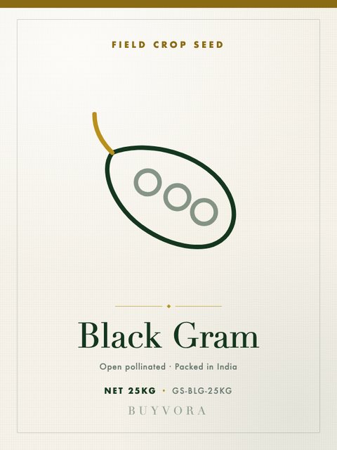 Black Gram Seeds 25kg