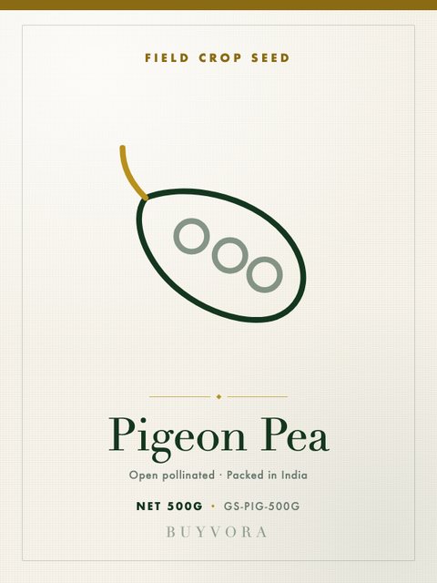 Pigeon Pea Seeds 500g