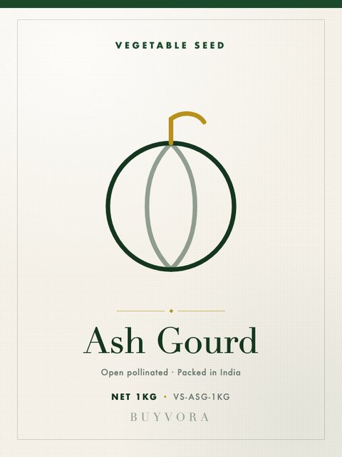 Ash Gourd Seeds 1kg