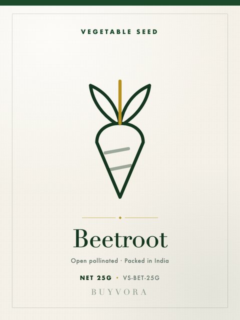 Beetroot Seeds 25g