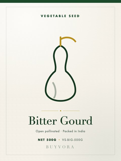 Bitter Gourd Seeds 500g