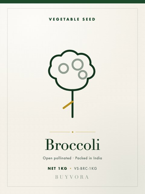 Broccoli Seeds 1kg