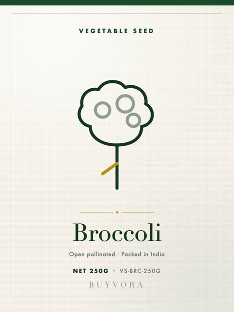 Broccoli Seeds 250g