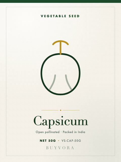 Capsicum Seeds 50g