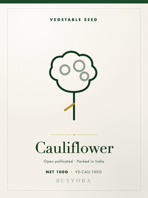 Cauliflower Seeds 100g