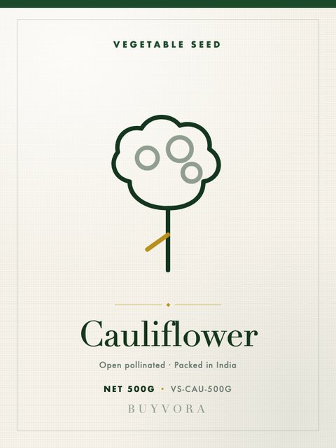 Cauliflower Seeds 500g