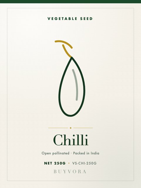 Chilli Seeds 250g