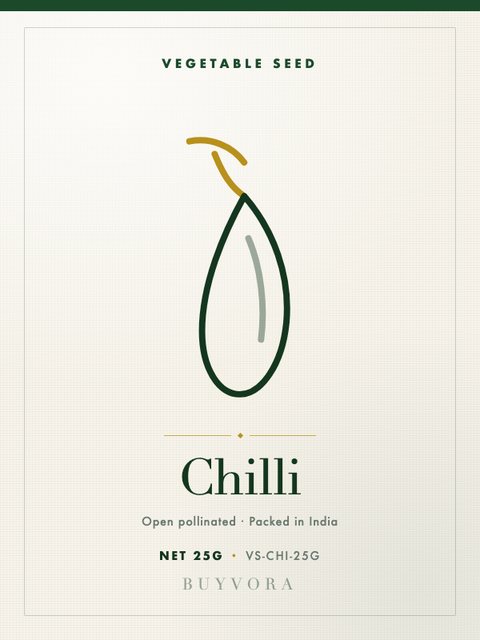 Chilli Seeds 25g