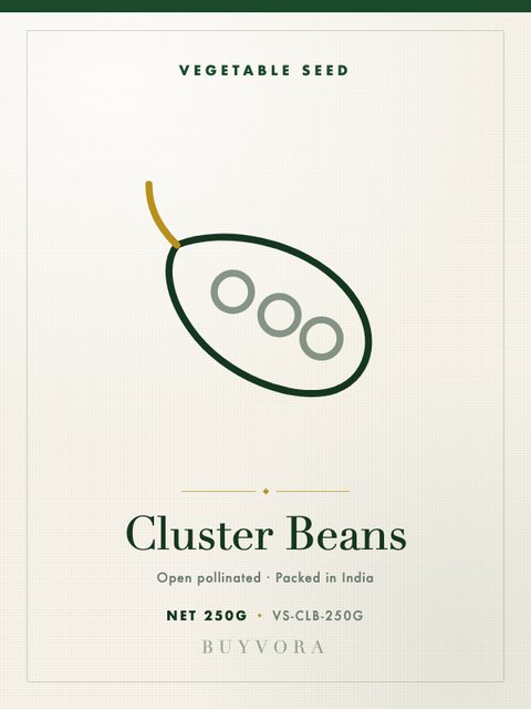 Cluster Beans Seeds 250g