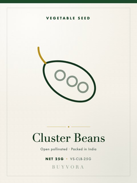 Cluster Beans Seeds 25g