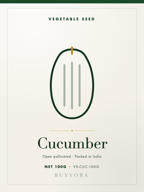 Cucumber Seeds 100g