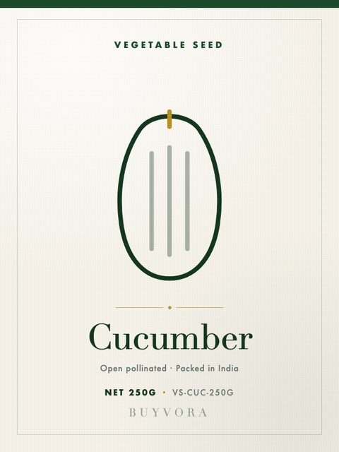 Cucumber Seeds 250g