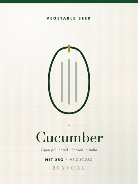 Cucumber Seeds 25g