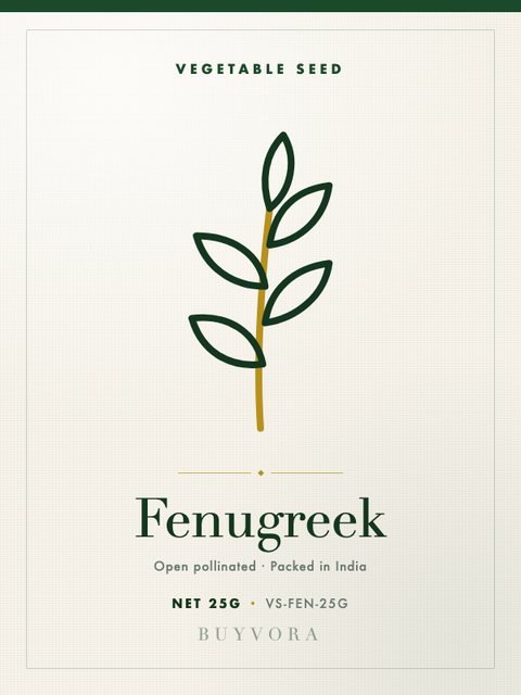 Fenugreek Seeds 25g