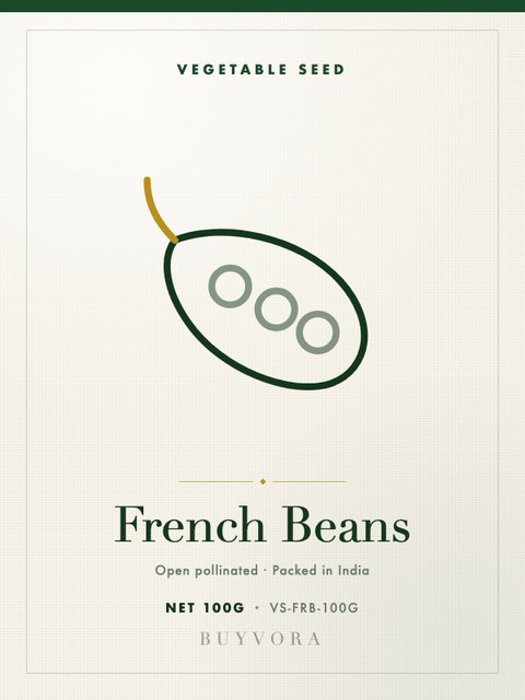 French Beans Seeds 100g