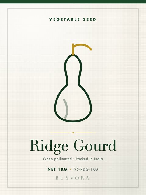 Ridge Gourd Seeds 1kg