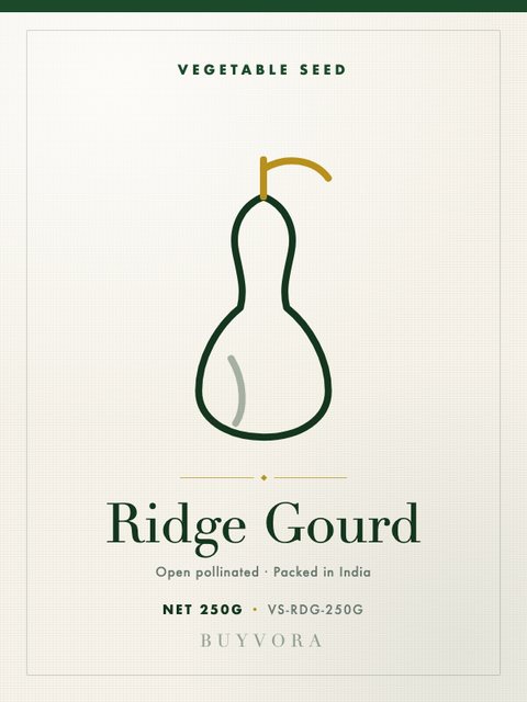Ridge Gourd Seeds 250g