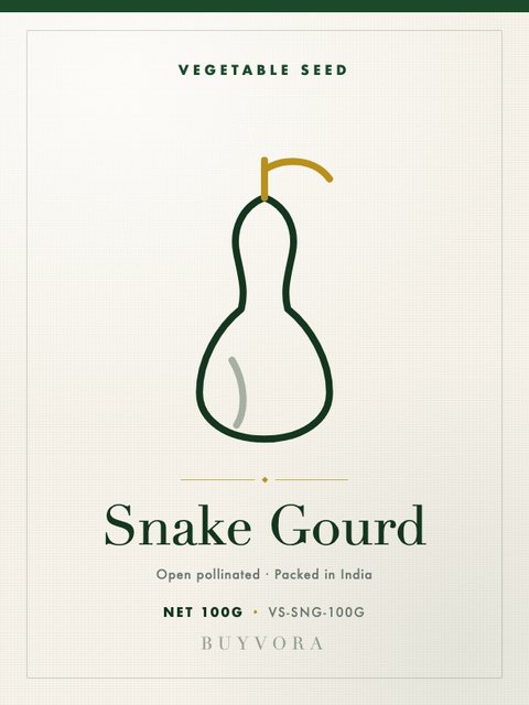 Snake Gourd Seeds 100g