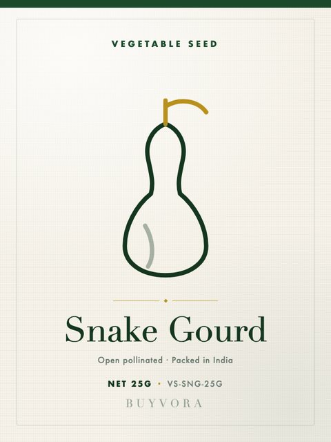 Snake Gourd Seeds 25g