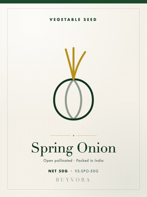 Spring Onion Seeds 50g