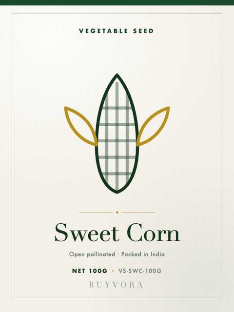 Sweet Corn Seeds 100g