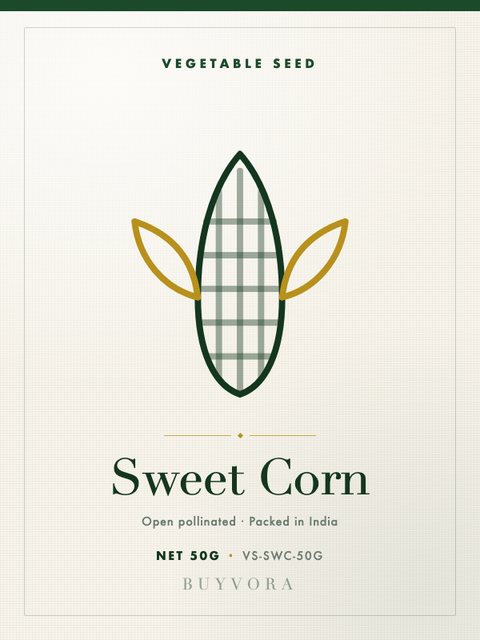 Sweet Corn Seeds 50g