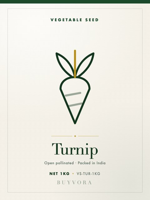 Turnip Seeds 1kg