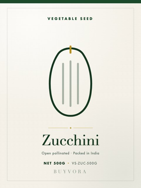Zucchini Seeds 500g