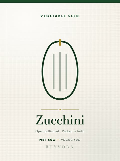 Zucchini Seeds 50g